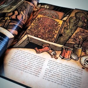 El morador de las tinieblas Ilustrado