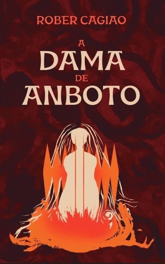 Portada en gallego de A dama de Anboto, de Rober Cagiao