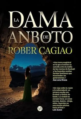 Portada en castellano de La dama de Anboto, de Rober Cagiao